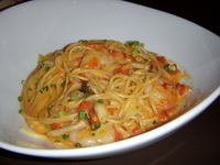 美味しパスタのランチ