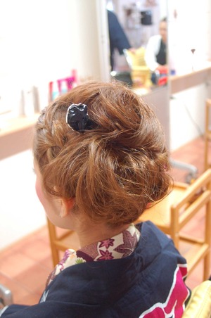 un.a.in（アンナイン）お祭りヘアアップ
