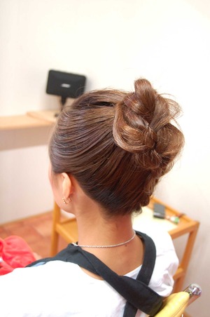 un.a.in（アンナイン）お祭りヘアアップ
