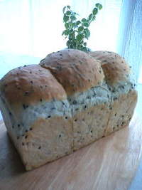 黒ごま食パン 2006/06/24 21:44:03