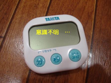 朝から　…