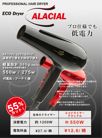 エコドライヤー☆