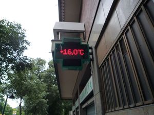 ミラノ 6月20日(日）雨　気温16度。　寒い！