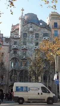 ガウディ見学 　Casa Batllo（カザ･バトリョ） 2011/12/31 18:21:11