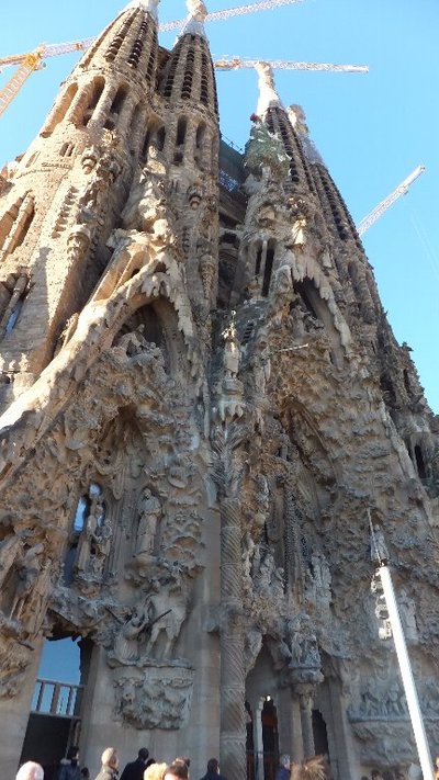 ガウディ見学 Sagrada Familia
