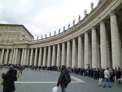 Roma  ヴァチカン美術館へ