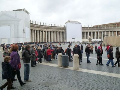 Roma  ヴァチカン美術館へ