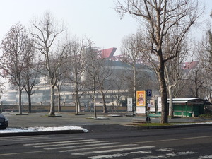 San Siro と夜のNaviglio おまけのリゾット