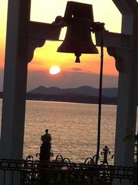 沈む夕陽