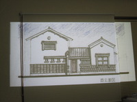 ウィンドウディスプレイ（お蔵風住宅） 2013/02/08 08:11:12