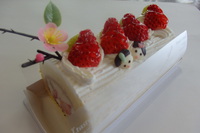 ひな祭りのケーキ♪ 2022/03/02 15:49:34