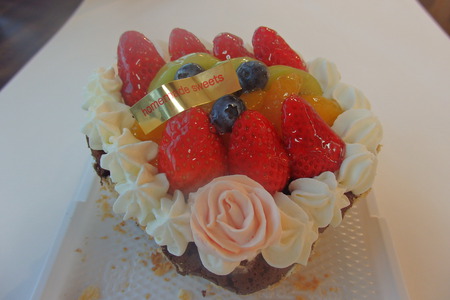 ハートのケーキ♥