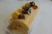 ハロウィーンにかぼちゃのケーキ♪