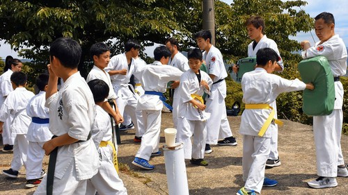 2022年度山練習 Treino na montanha