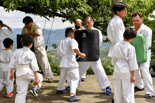 2022年度山練習 Treino na montanha