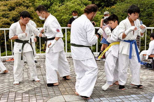 2022年度山練習 Treino na montanha