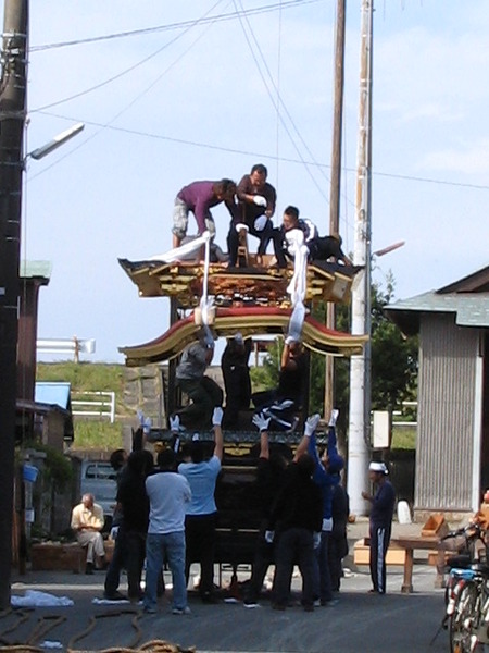 掛塚祭・祭りのあと