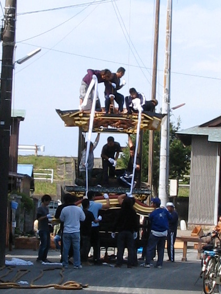 掛塚祭・祭りのあと