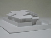 「サザエさんの家？」　模型