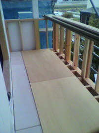 ベランダ施工 2010/01/11 15:11:41