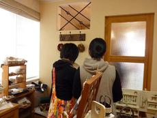 雑貨展一日目、荒れたお天気でした。