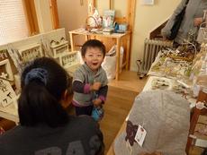 快晴の雑貨展二日目