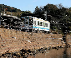 「ゆりかもめ車両」　冬の天浜線