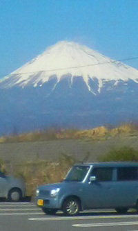 天浜線から富士山 2008/09/20 20:41:26