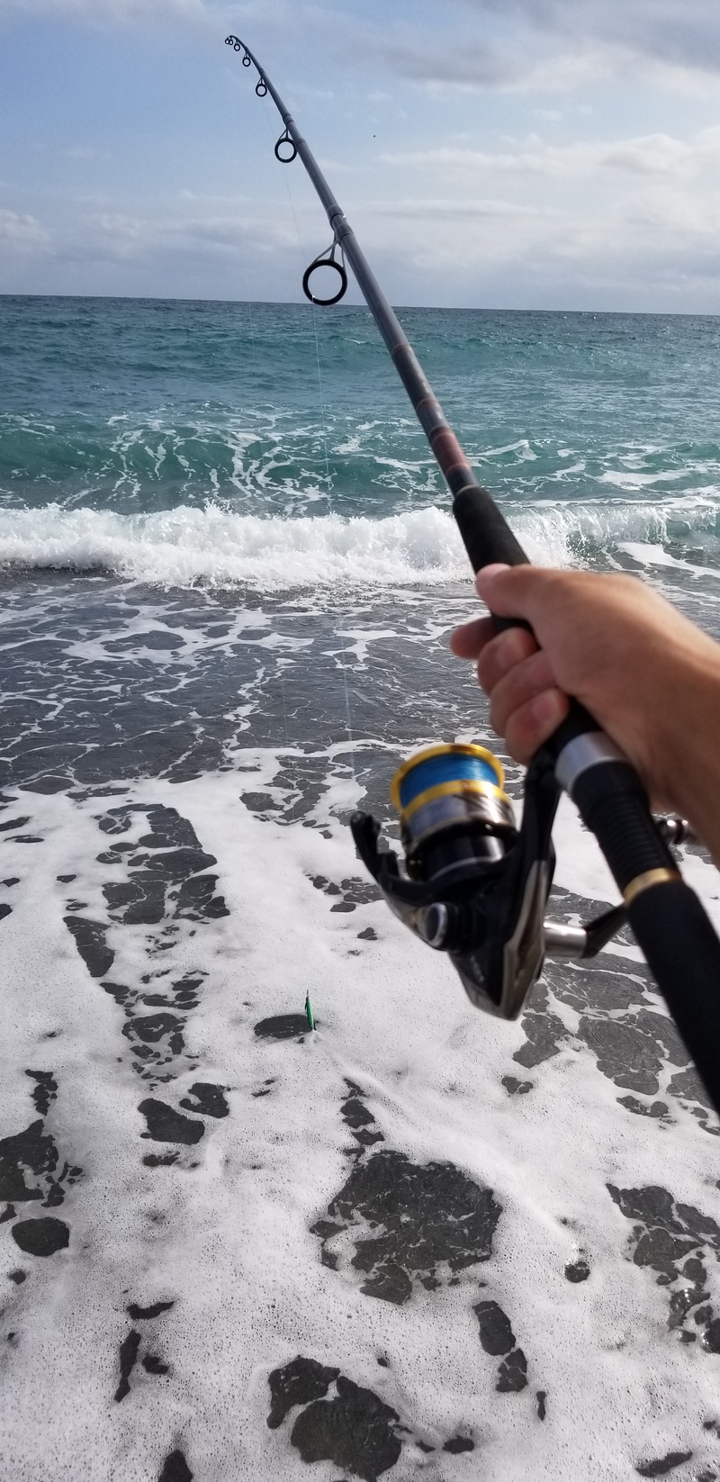 鮫島海岸に初チャレンジ L 釣りじゃなくて散歩だから