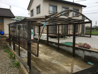 既存カーポート撤去•新設工事