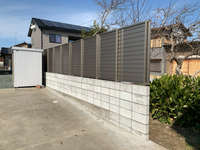 リクシルフェンスAB•H1400施工工事