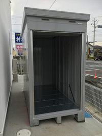 イナババイク保管庫FXN-1326HY組立工事