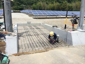 土間打ち工事の段取り