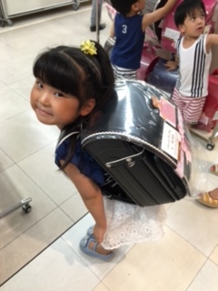 ランドセるんるん♪