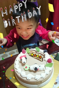 HAPPY BIRTHDAY(*´艸`) 2016/01/14 14:53:00