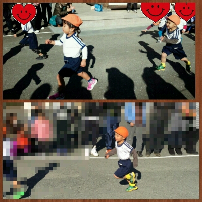 はしって、転んで(≧▽≦)