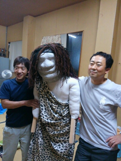 ホタルとカカシ♪