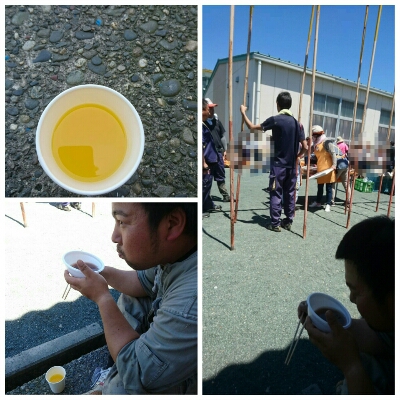 小学生vs農青連　in　田んぼ(≧▽≦)