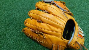 グローブ指カバー取付け
