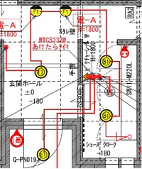 照明～玄関、シューズクローク 2017/05/11 17:17:25