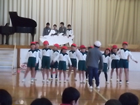 三川小学校学習発表会。