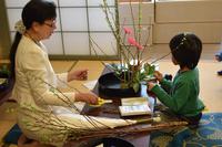 英語で生け花