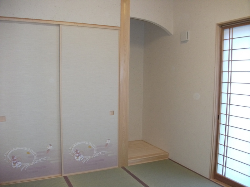 自然素材にこだわる家