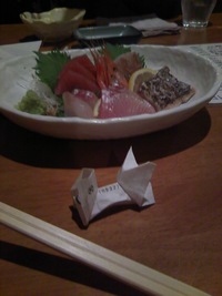 居酒屋で箸たてを・・・・ 2009/04/06 17:57:35