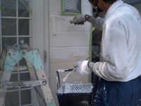 Ｗ様邸　塗装作業工程 2009/04/04 17:29:25