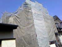 Ｗ様邸　足場 2009/03/30 18:01:00