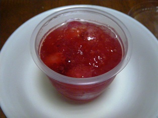 いちごのジュレ