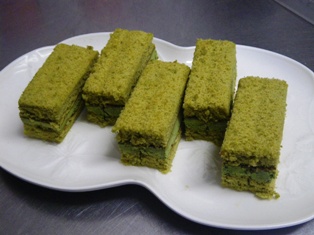 お茶のケーキ