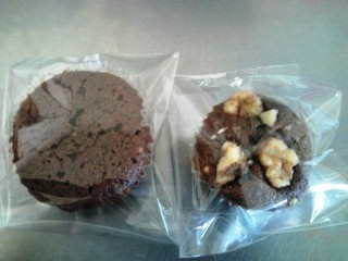 チョコとくるみ