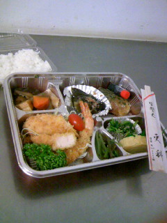 更科さんのお弁当